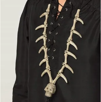 Náhrdelník Náhrdelník Lebka a Hnáty, Lebka a Tesák Náhrdelník T