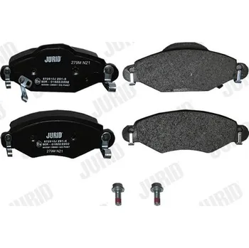 Brzdová destička Sada brzdových destiček, kotoučová brzda JURID 572510J
