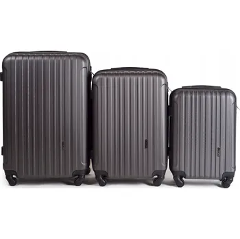 Wings Sada tvrdých kufrů ABS Flamingo 207 l