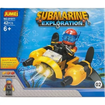 ostatní stavebnice STAVEBNICE PODMOŘSKÁ VÝPRAVA PRO DĚTI, 42 DÍLKŮ