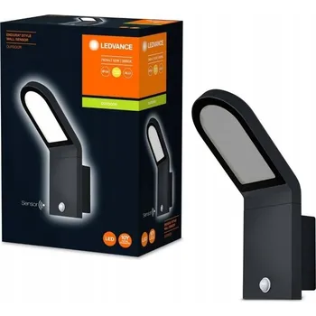 Nástěnné svítidlo Zahradní nástěnné svítidlo Ledvance černé s integrovaným LED zdrojem 12 W