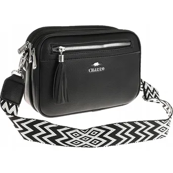 Kabelka CHARRO kabelka eko kůže černá
