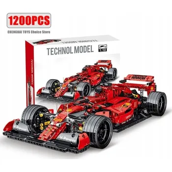 ostatní stavebnice Stavebnice Formule F1 Formule Červená 1200 dílků TECHNICKÉ