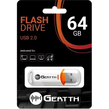 USB flash disk USB flash disk FlashUSB PEN64 64 GB USB 2.0 bílý