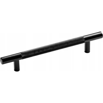 Nábytkové kování Černá úchytka na nábytek Industrial Black 160 mm