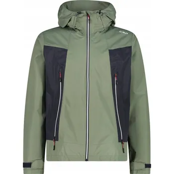 Pánská bunda Pánská nepromokavá bunda CMP s kapucí Fix Hood salvia 50