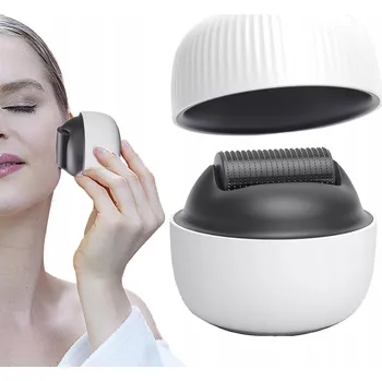 Bezpečnostní kamera Bezdrátový mikrojehličkový váleček - 1200 titanových jehel potažených zlatem pro mladistvou pleť