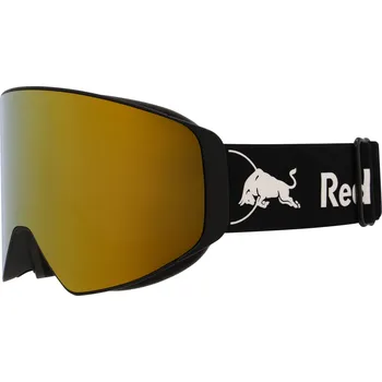 Lyžařské brýle RED BULL SPECT-JAMM-09YE2, black/smoke with yellow mirror Černá UNI