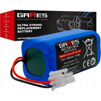 IP kamera Baterie Akumulátor pro ILIFE ZACO A4 A4s A6 V7s A8 A9 A9s X620 14,4V 2,6Ah