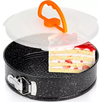 Forma na pečení Rozkládací granitová dortová forma s víkem 24 cm