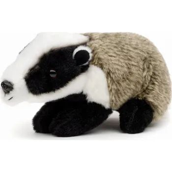 plyšák REALISTICKÝ JEZEVEC PLYŠOVÁ HRAČKA EKO 18 CM