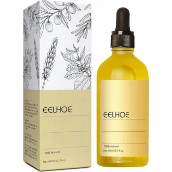 Vlasová regenerace Eelhoe Přírodní olej pro růst vlasů, veganský organický rozmarýnový olej pro suché vlasy, 60 ml