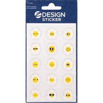 Papír Naklejki kwiaty błyszczące 80x160 ZWECKFORM 4429 AVERY