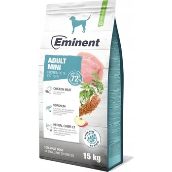 Krmivo pro psa Krmivo suché Eminent pro dospělé psy malých plemen kuře 15 kg