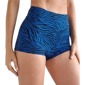 Pánské kraťasy MODRÉ KRAŤASY ŠORTKY DO POSILOVNY PŘILEHAVÉ M