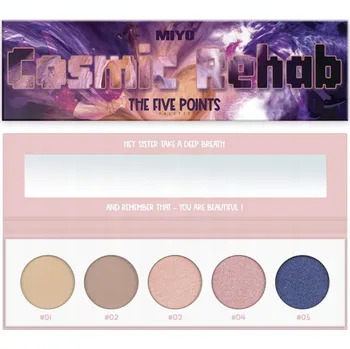 Oční stíny Miyo Paletka očních stínů Five Points - 20 Cosmic Rehab
