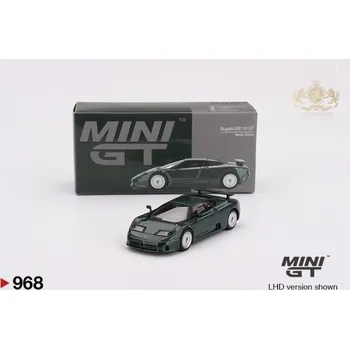 autíčko MINI GT BUGATTI EB110 GT 1995 Zelená Scuro 1:64