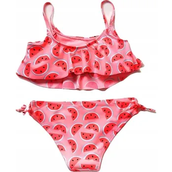 Dámské plavky Dívčí dvoudílné plavky 4-5 let D023