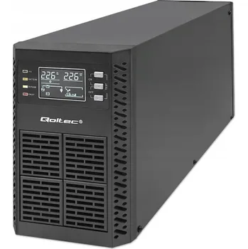 Záložní zdroj Záložní zdroj UPS On-line 2kVA 2000W čistý sinus Qoltec LCD EPO