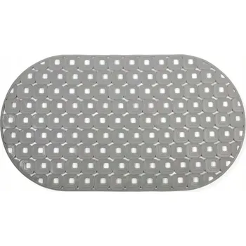 Prostěradlo Prostiskluzová podložka do koupelny pod sprchovou vaničku 70x39 CM šedá