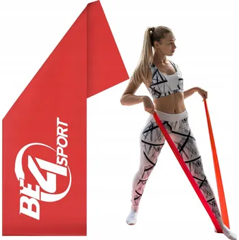 REHABILITAČNÍ GUMA / PÁSKA FLAT BAND 2m, ODOLNOST 12-15kg Be4Sport