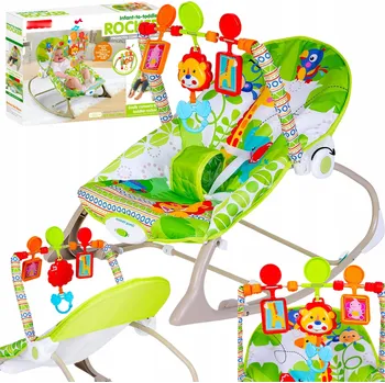 LEHÁTKO PRO MIMINKA HOUPAČKA POSTÝLKA SEDAČKA KOLÉBKA VIBRACE HRAČKY