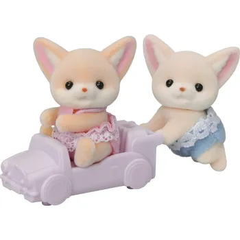 Sylvanian Families - Dvojčata fenci s autíčkem #5697