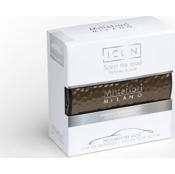 Vůně do auta Vůně do auta Millefiori Milano Icon Metal, Sandalo Bergamotto