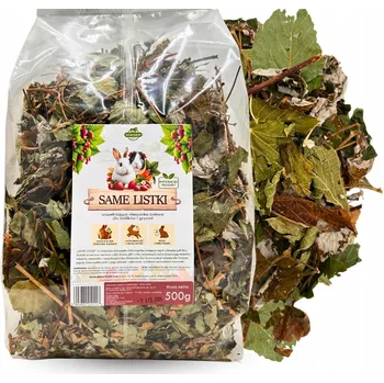 Krmivo pro hlodavce SAME LISTKI 500g - bylinná směs pro králíky a hlodavce Samfarm
