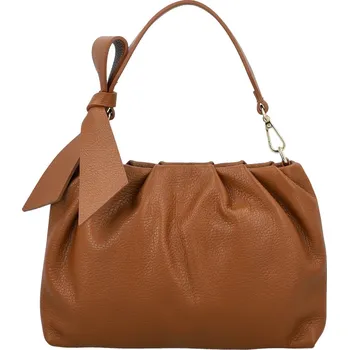 Kabelka Módní dámská kožená kabelka do ruky Antini, koňaková