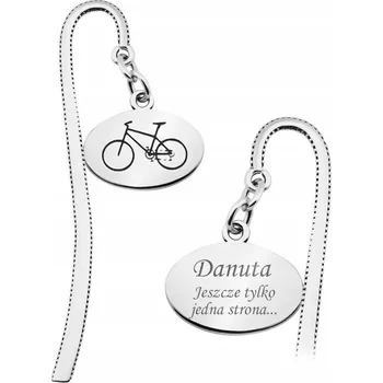 Doplněk ke knize Stříbrná záložka do knihy s kolem, ryzost 925, s gravírováním