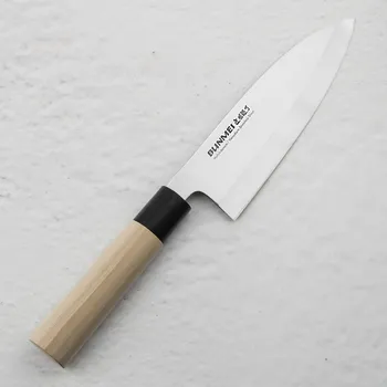 Kuchyňský nůž BUNMEI 16,5 cm – japonský nůž Deba na filetování z nerezové oceli