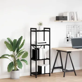 Obývací pokoj Knihovna Černý dub 40 x 30 x 85 cm kompozitní dřevo