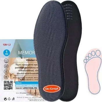 Vložka do bot Vložky MEMORY PLUS odstřihávací pánské 41-47 1pár
