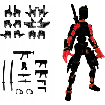 Obraz Akční figurky figurín 13 řady Tentacle s 3D tiskem