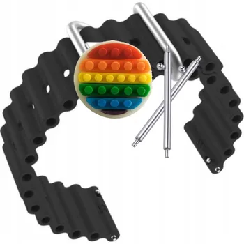 Pouzdro na mobilní telefon Pásek Řemínek pro Colmi SKY7 PRO, Silikon Vlna Barva, nastavitelný