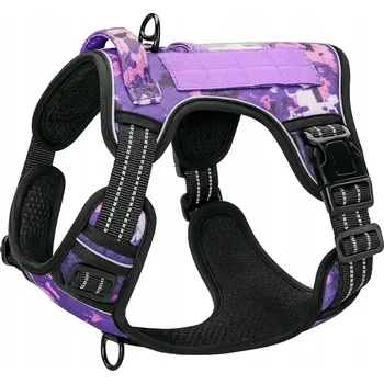 Postroj pro psa Postroj pro střední / velké psy, odolný, Easy Walk, nastavitelný, velikost M, reflexní