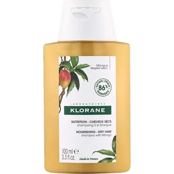 Klorane Nourishing Treatment šampon pro suché a poškozené vlasy mango 100 ml Šampon Klorane Nourishing Treatment šampon pro suché a poškozené vlasy mango 100 ml