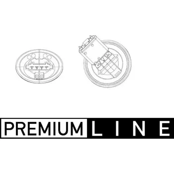 Ventilátor topení a klimatizace Odpor vnitřního tlakového ventilátoru MAHLE ORIGINAL ABR 39 000P