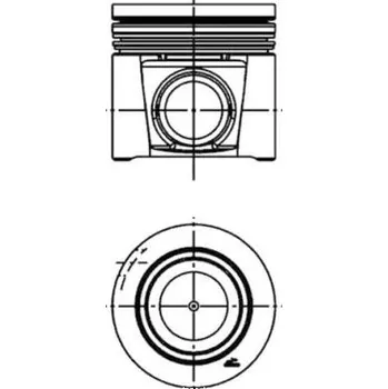 Auto-moto Píst KOLBENSCHMIDT 40286610