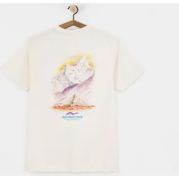 Pánské tričko Picture D&S Nepal (natural white) XL, bílá