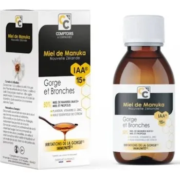 Sirup Comptoirs Compagnies Sirup na hrdlo a průdušky s manuka medem a propolisem