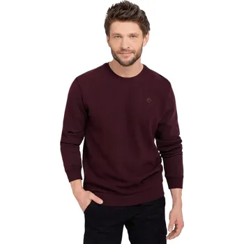 Pánská mikina Pánská mikina VOLCANO-B-KIV-403-BURGUNDY Červená XXL