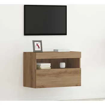 Obývací pokoj TV wall cabinet dub artisan 60 x 30 x 40 cm kompozitní dřevo