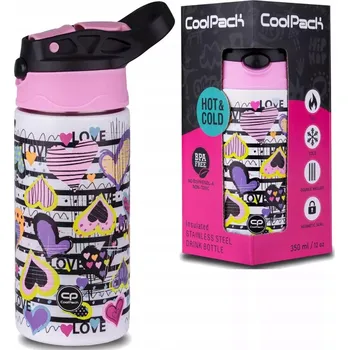 Láhev !COOLPACK LAHEV NA PITÍ HORKOU A STUDENOU VODU 350 ML, TERMOHRNEK