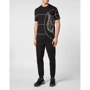 Pánské tričko Plein Sport T-Shirt 823 Černá Regular Fit S