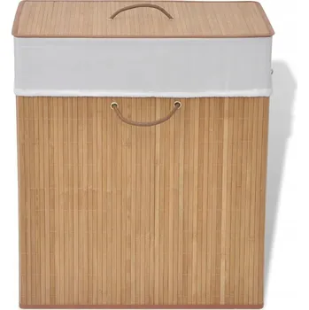 Koš na prádlo Volně stojící koš na prádlo VidaXL 100 l béžový