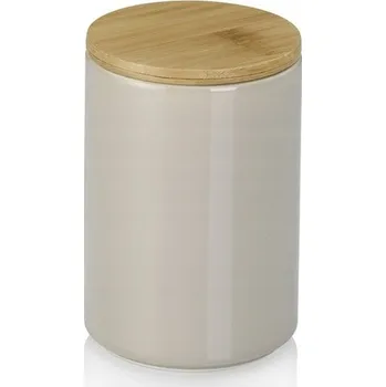 Dóza na potraviny Dóza Cady keramika světle šedá 0,7l