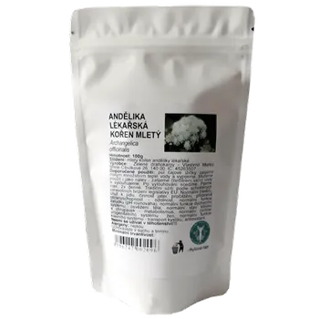 Andělika lékařská kořen mletý 100g Zelené Drahokamy