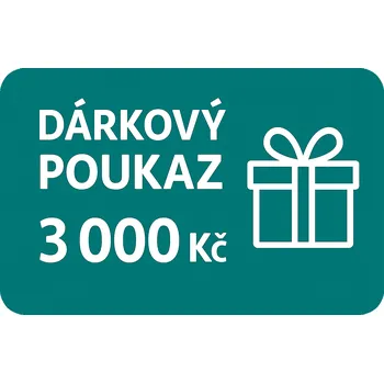 Dárkový potravinový koš Hradynazahrady.cz - Dárková poukázka 3000 Kč